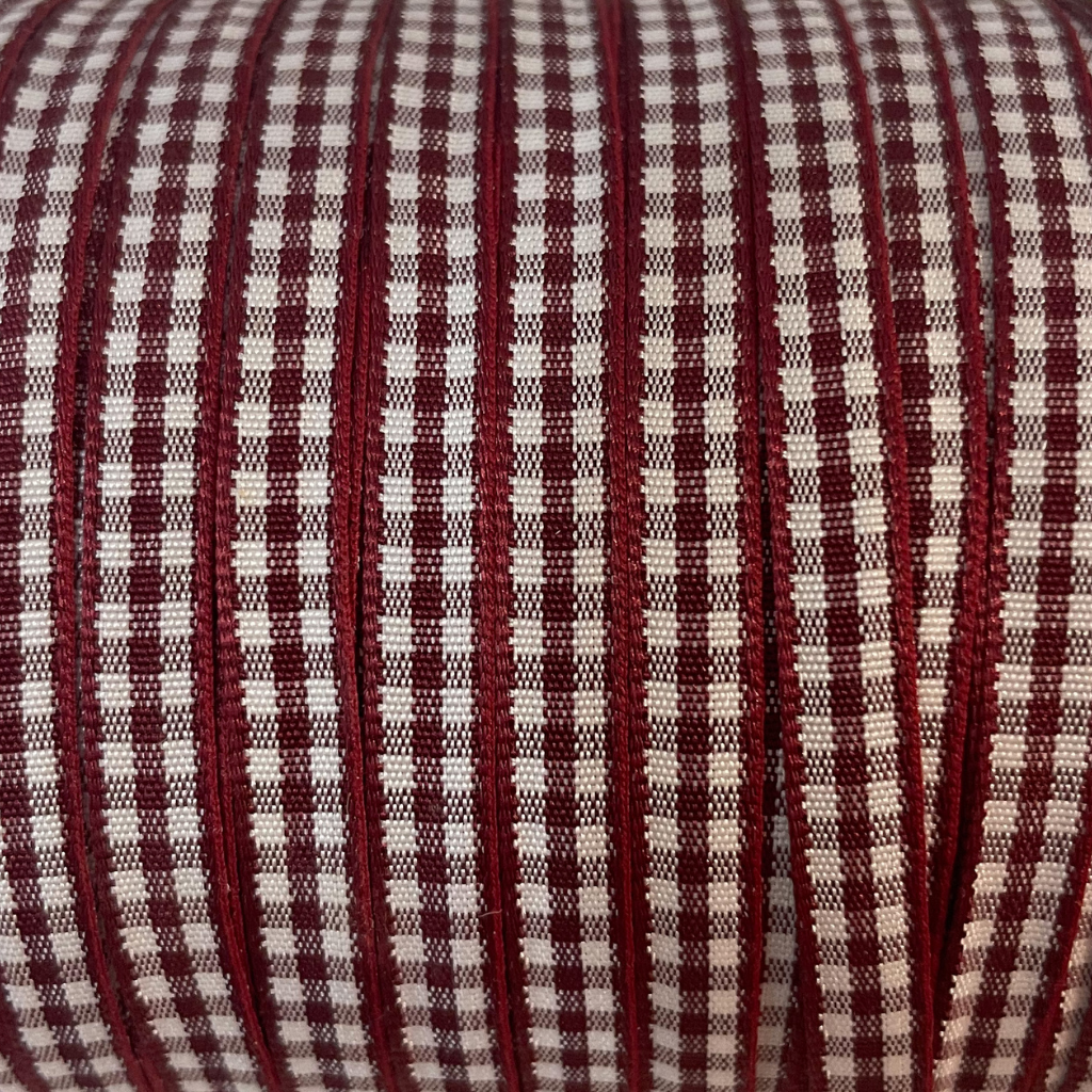 Gingham Ribbon - 0.8cm