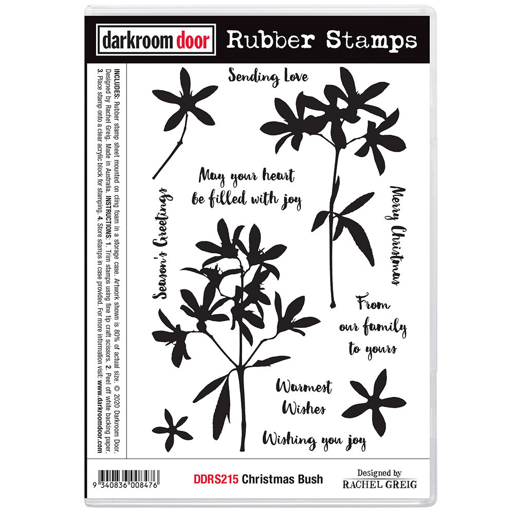 Darkroom Door Rubber Stamp Set