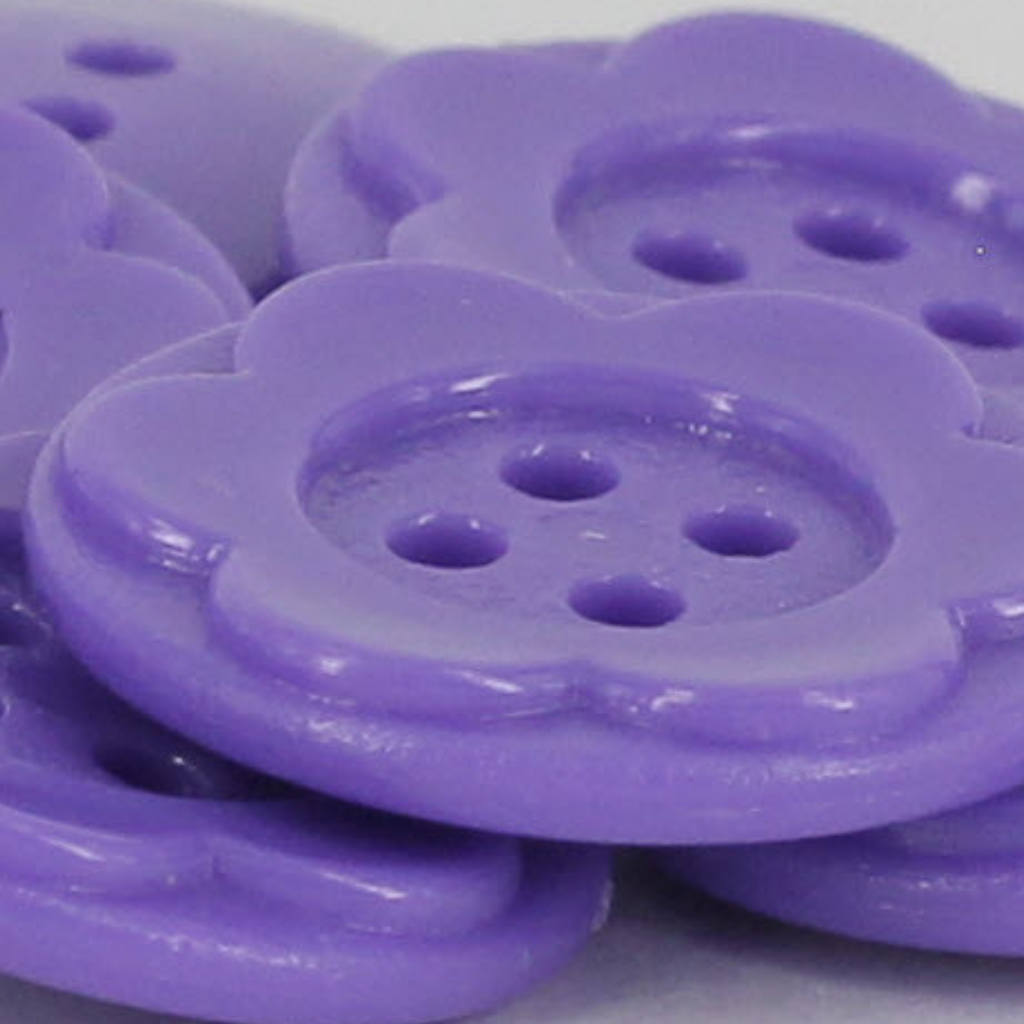 Large Flower Buttons