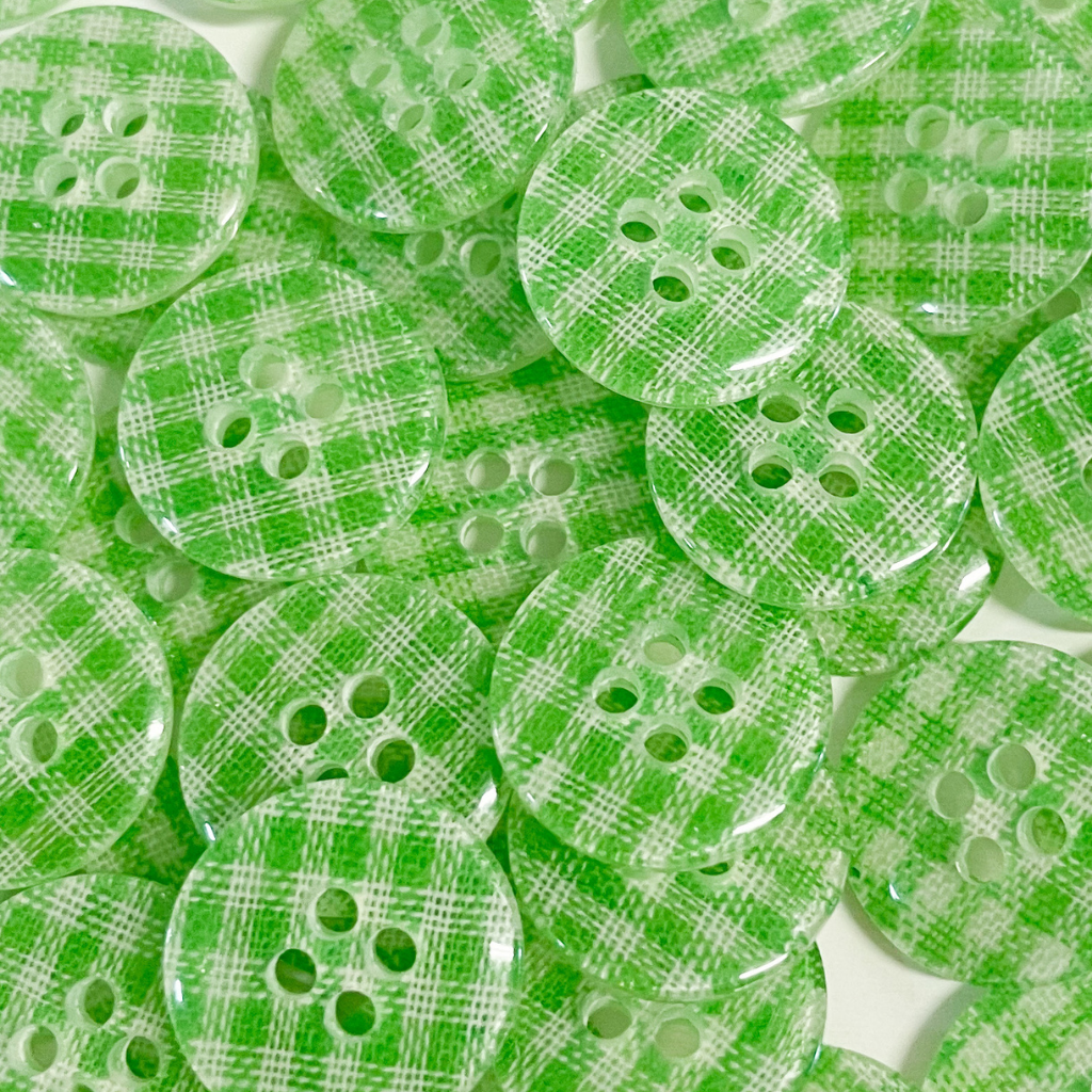 Gingham Buttons - Small