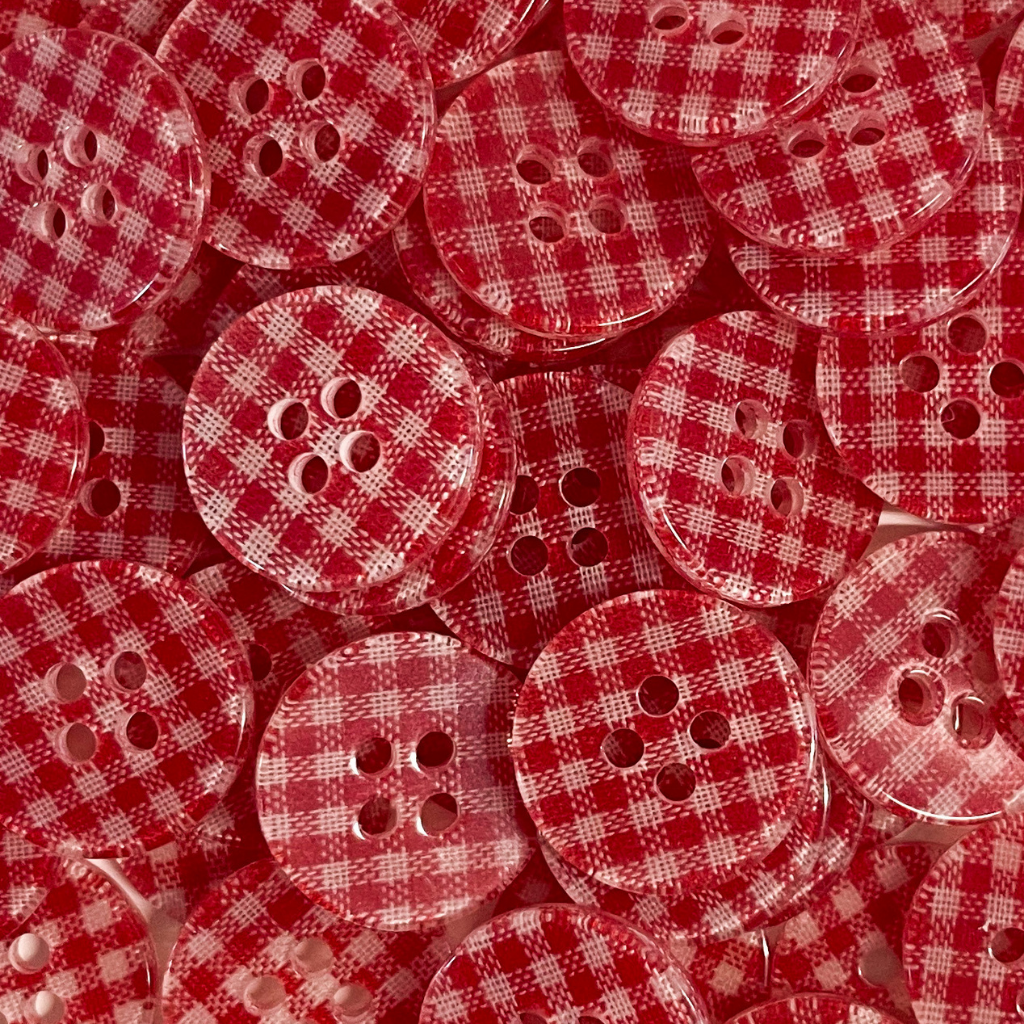 Gingham Buttons - Small