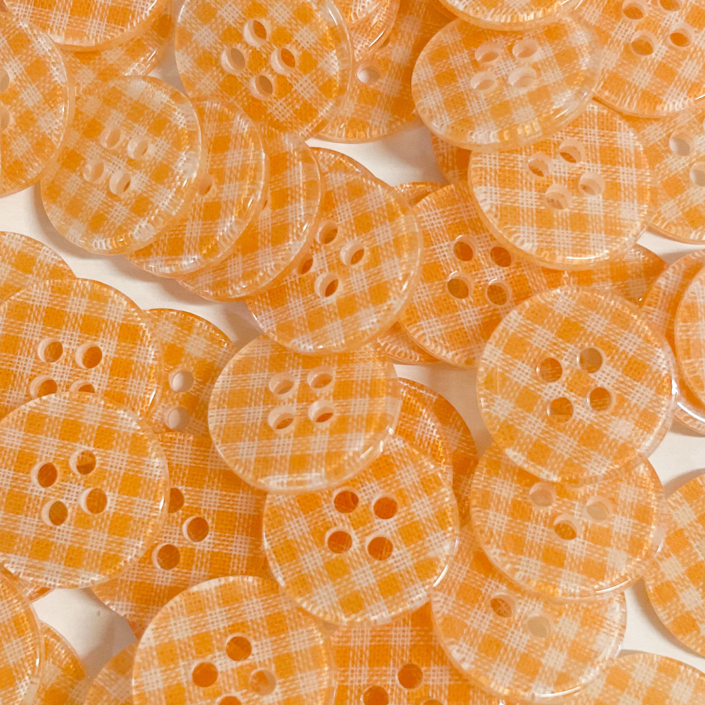 Gingham Buttons - Small