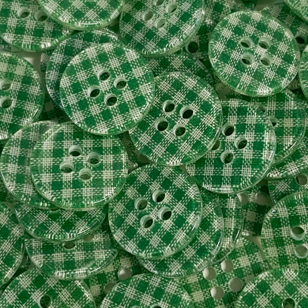 Gingham Buttons - Small