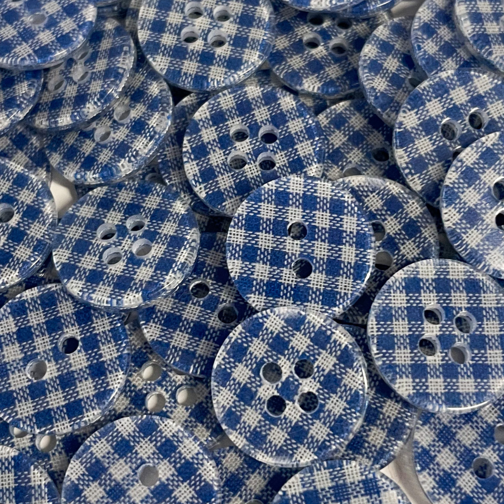 Gingham Buttons - Small