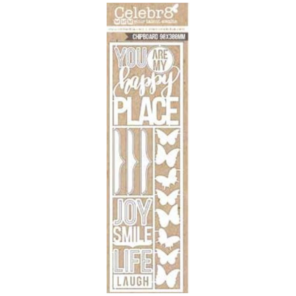 Celebr8 Chipboard - Long