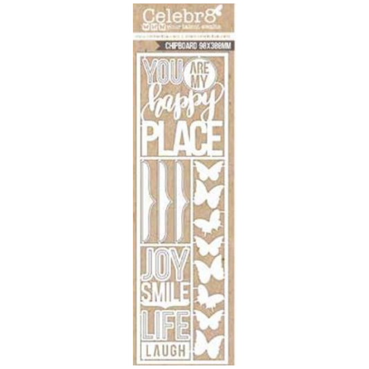 Celebr8 Chipboard - Long
