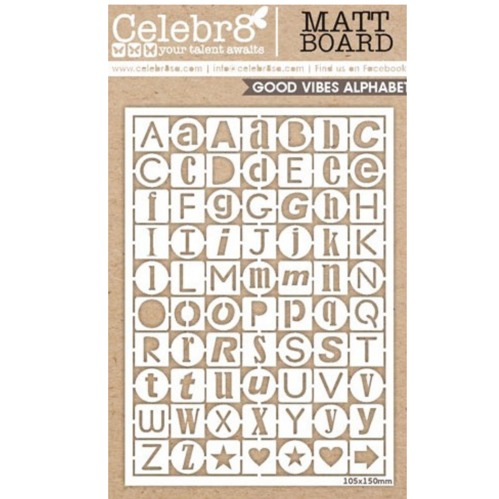 Celebr8 Stencils - Large