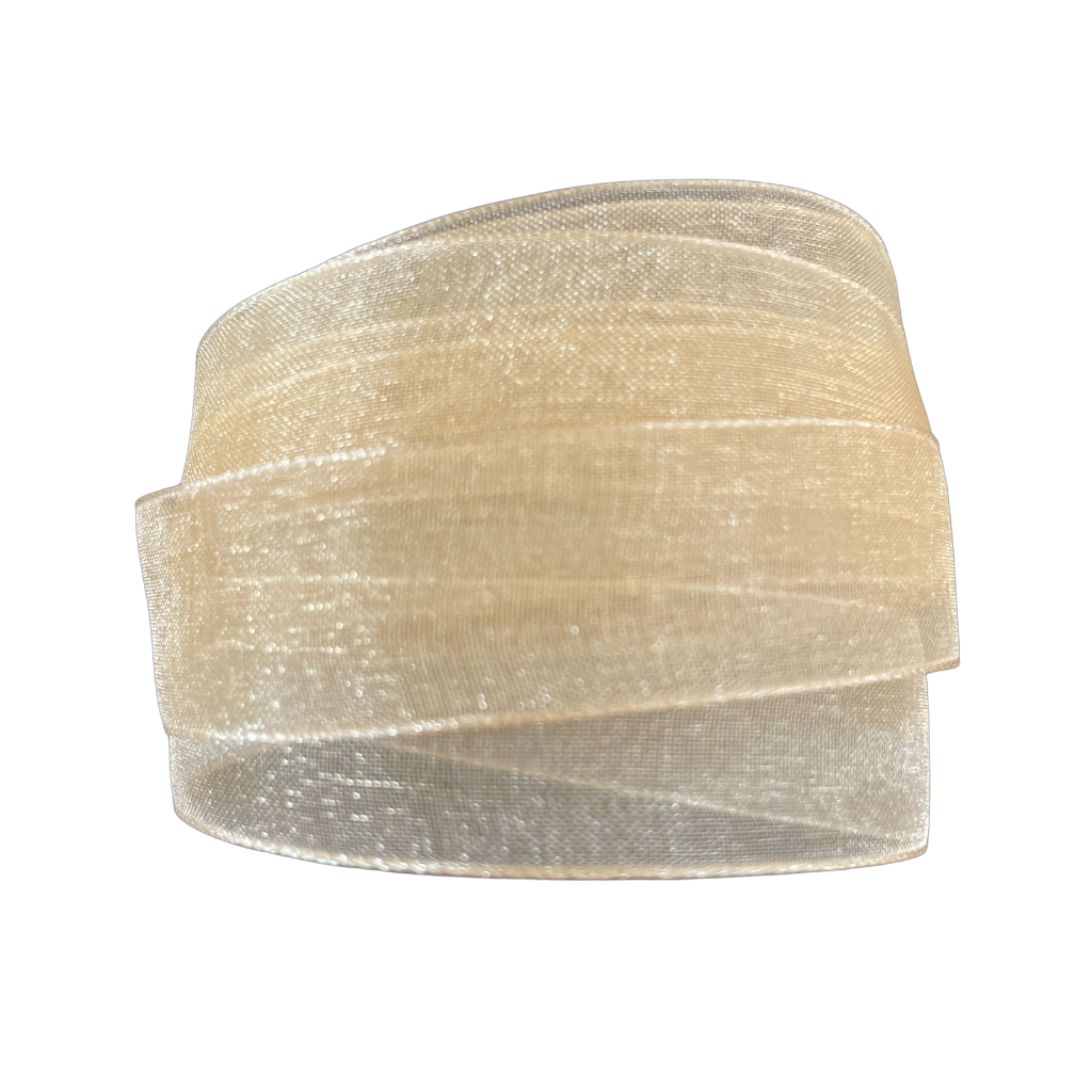 Plain Organza Ribbon - Narrow