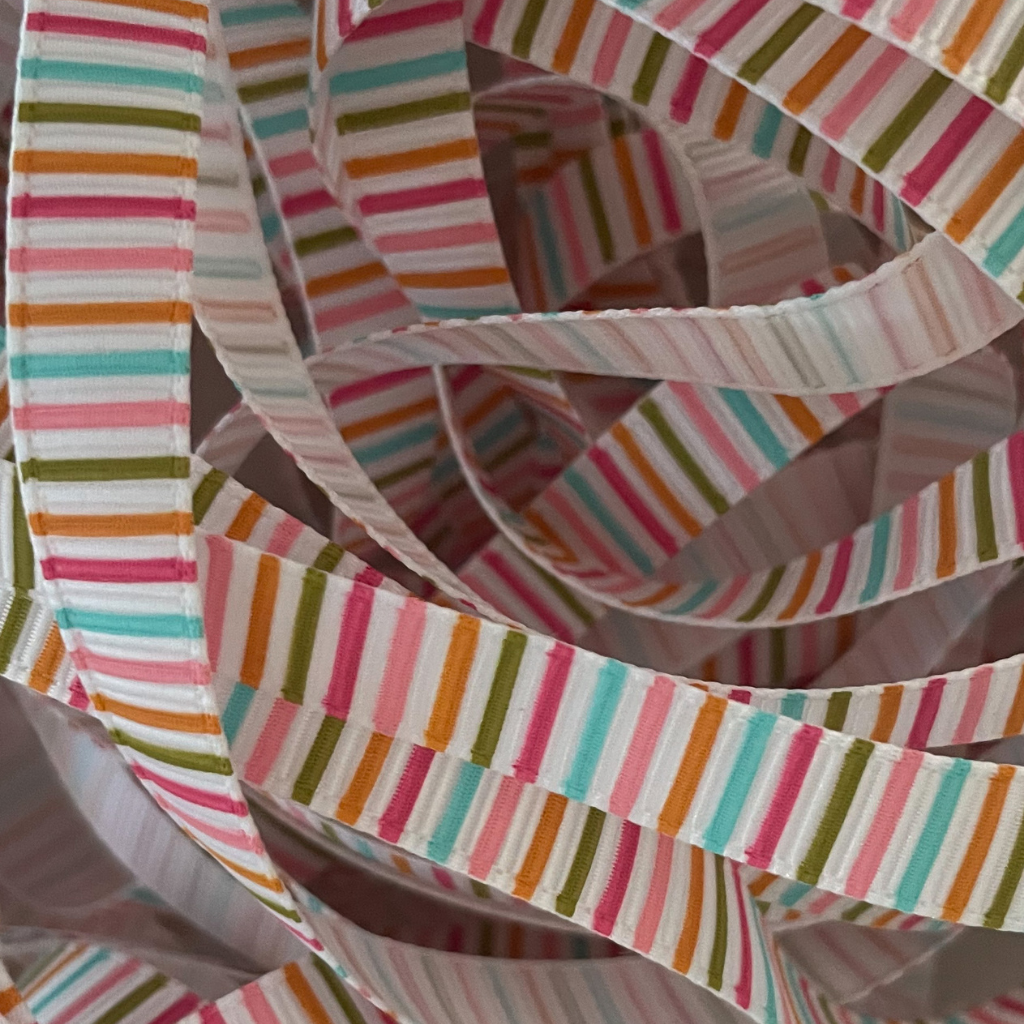 Striped Ribbon - Thin