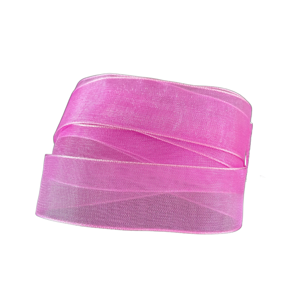 Plain Organza Ribbon - Narrow