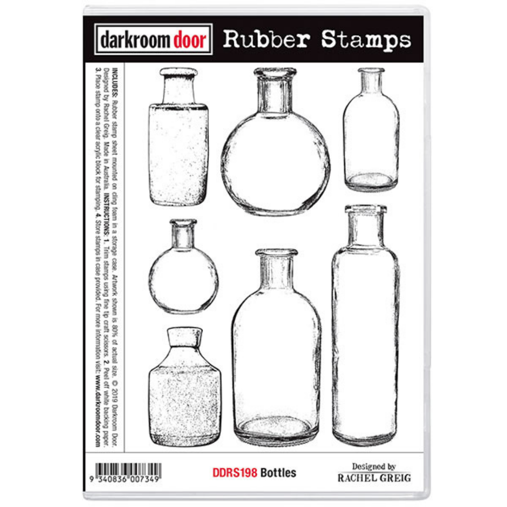 Darkroom Door Rubber Stamp Set