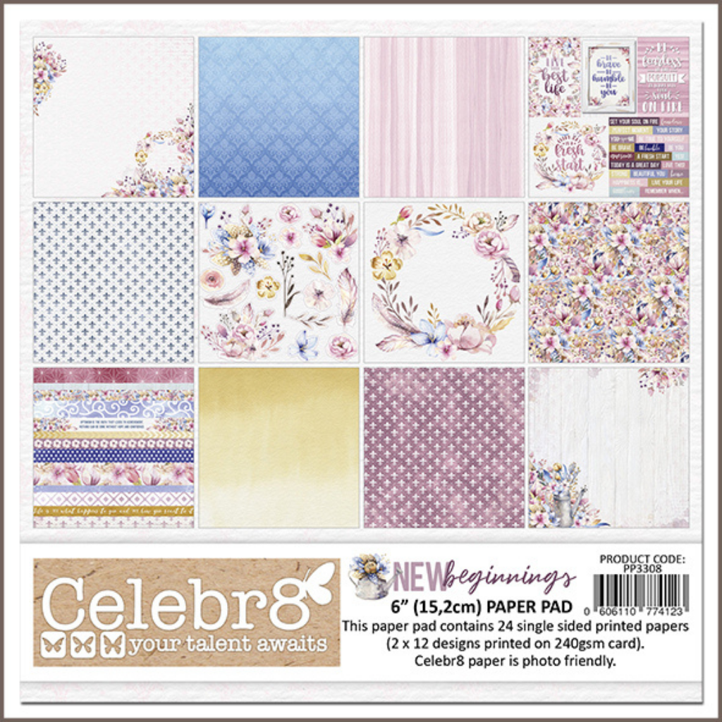 Celebr8 6" Paper Pads