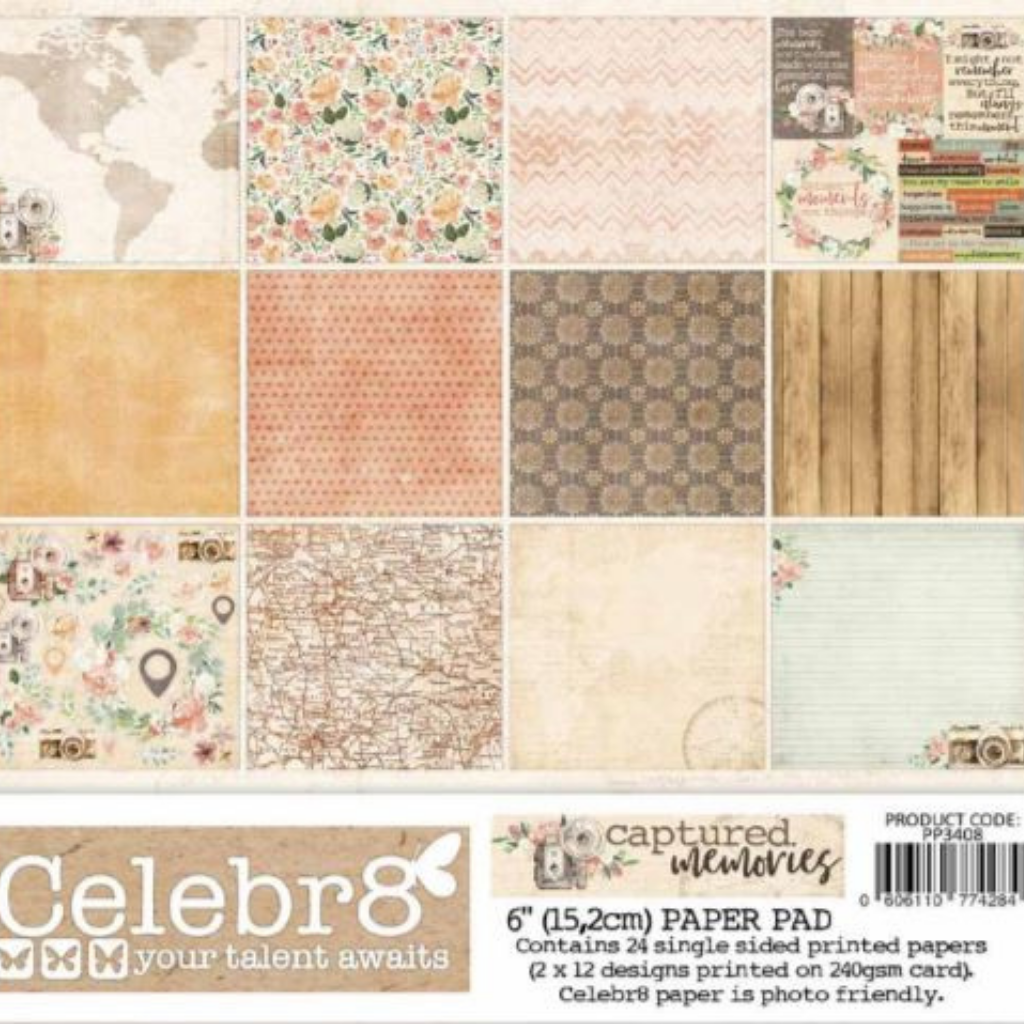 Celebr8 6" Paper Pads