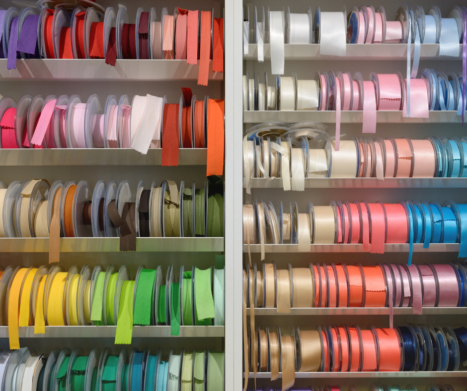 RIBBONS AND TRIMS Craft Queen