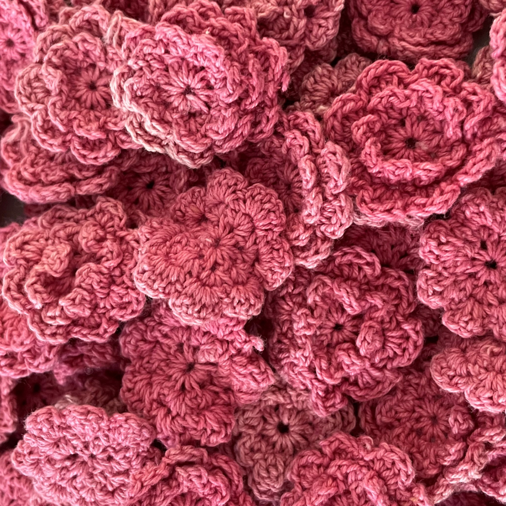 Crochet Flower - Double Layer Medium