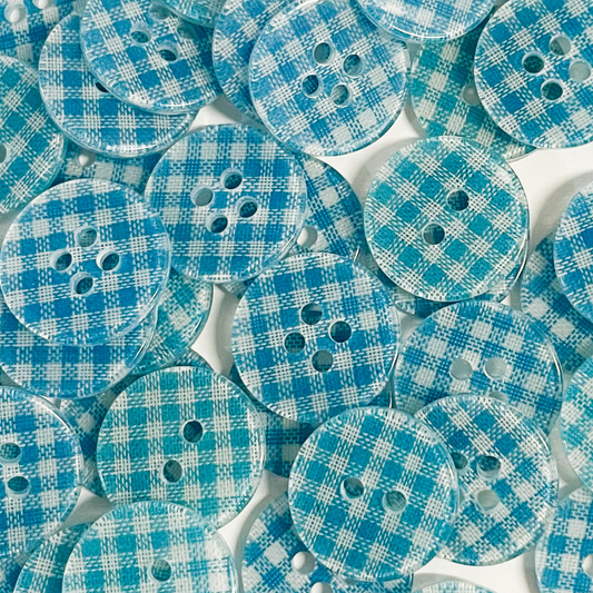Gingham Buttons - Small