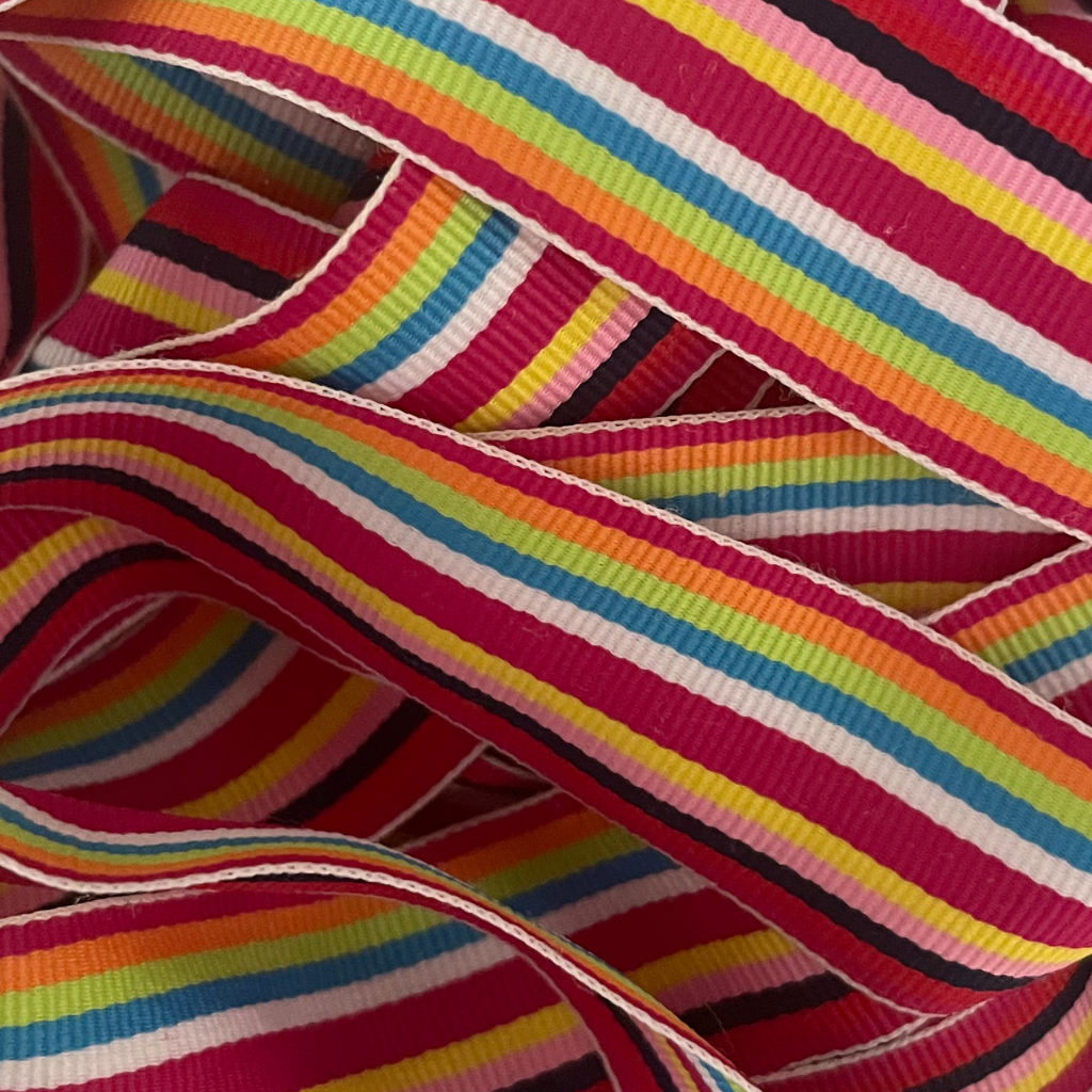 Striped Grosgrain - Wide